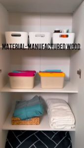 ตู้ ตู้เสื้อผ้า 2 ประตู 5ชั้น 2 ตู้ 2 ประตู 5 ชั้น ตู้อเนกประสงค์ ตู้วางของ ตู้ไม้ สำหรับ Bedroom Concept Wooden Wardrobe - KENZZO