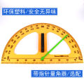 Triangle Ruler Triangle Board Teachers Use Magnetic Suction Large Size Drawing Set Teaching Instrument Ruler Ruler Compass Protractor with Handle Pointer Magnetic Plastic Ruler Meter Ruler Math Teacher Teaching Aids. 