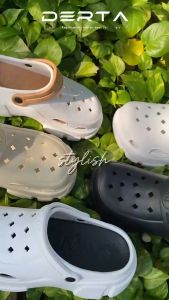 COD Sandal Wedges Wanita Sandal Wanita Sandal Wanita Sandal Kodok Sandal Baim EVA Rubber Wanita Import Yesplus Sandal Fuji Jelly Bahan Rubber Clogs Platform