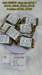 Card WWAN 4G Dell DW5808e - EM7355 dùng cho laptop Dell E5550 E7250 E7450 Venue 11 Pro - giải pháp kết nối internet tốc độ cao qua sim 4G