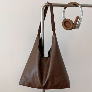 Retro Bags Womens Bag 2023 New Fashion Simple Classy Textured One-Shoulder Bag Casual Easy Matching Tote Bag Big Bag