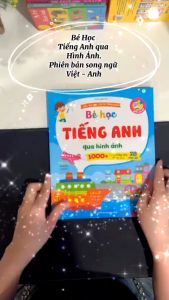 Bé Học Từ Vựng Tiếng Anh Qua Hình Ảnh  - Có File Nghe Quét Mã QR - Giáo dục sớm cho bé thông minh