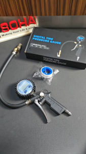 AM-96 Alat Ukur Tekanan Angin Ban Digital Buat Isi Angin Ban Selang Gauge Inflator Gun Digital Tire Pressure