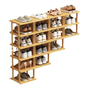 ZHUSHANXIA | Multi-tier Shoe Rack for Home Entryway Narrow Staircase