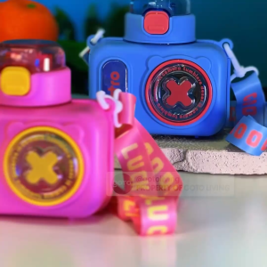 Goto Mao Botol Minum Anak Kamera Water Bottle Anti Tumpah 600ML