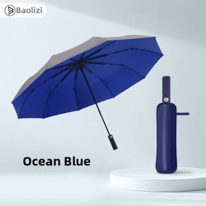 BAOLIZI UMBRELLA | Automatic Large Reinforced Foldable Umbrella