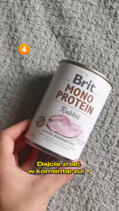 400g Brit Mono Protein Nutrition Dog Wet Canned Food All Stages Adult Puppy Dog Dogs Pet Essential