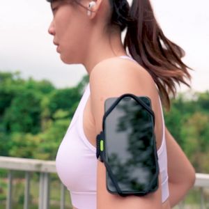 [Bone-Run1/2] Phone Holder for Running / Running Arm Bands Phone Holder : Universal fits to 4.0~6.7 & 4.7~7.2" inches