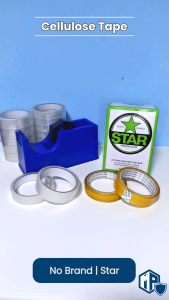 STAR Cellulose Tape | Adhesive Tapes | Stationery Tape | Easy Tear Tape | Adhesive Tape | OPP Tape