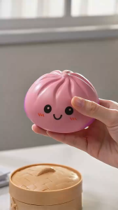 Glitter Dumpling Squeeze Toy Stretchy Sparkly Sequins Washable Reusable Slow Rise Fidget Toy for Kids