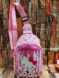 Tas selempang dada anak Tas waistbag anak bahan anti air