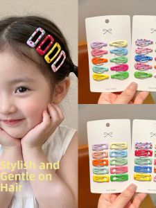 Colorful Polka Dot Mini Hair Clip for Kids