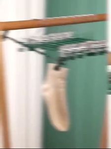 Stainless Steel Dipped Trouser Clip Household Non-slip Traceless Anti-Slip Rack Underwear Drying Hanging Pant Hanger