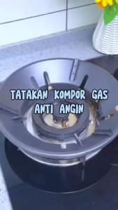 Tatakan Kompor Gas Anti Angin Panas Hemat Energi