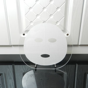 New Arrival Facial Mask Tissue Display Shelf Gel Pad Cloth Display Rack Arc Facial Mask Display Shelf Wet and Dry Surface Pad Cloth Shelf