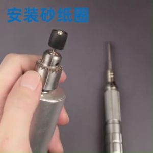 Bộ 5 Trục Cao Su Giữ Giấy Nhám Ống Đường Kính 127mm Gắn Máy Cầm Tay Chuyên Dùng Chà Nhám Đánh Bóng