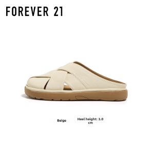 Forever 21 | French Boho Lace-Up Breathable Half Slippers