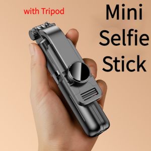 New Model Phone Selfie Stick With Wireless Bluetooth Extendable Tripod  Foldable For Live Streaming