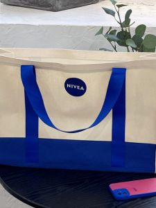 Large Capacity Thick Canvas Shopping Bag Eco-Friendly Single Shoulder Handheld Bag for Daily Use Environmentally Friendly