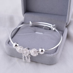 925 Bạc Nguyên Chất Vòng Tay Cho Phụ Nữ Với Dream Catcher Hoa Văn Cao Cấp Sang Trọng Nhẹ Trang Sức Hàng Mới 2023