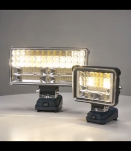 Đèn Cầm Tay LED 11800 Lumens Mạnh Sáng Chiếu Xa Tương Thích Pin Makita Sạc Nhanh (Sản Phẩm Không Kèm Pin)
