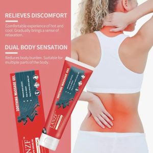 -Kem Xoa Bóp Dịu Đau Xương Khớp LANZF Pain Relief – Gel Chondroitin LANZF 100G Phục Hồi Cơ Xương Khớp Cổ Vai Gáy