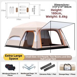 BroadField | Portable Foldable Sunscreen Waterproof Tent
