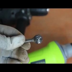 Đầu Mài Cacbua Vonfram Loại D Đầu Bi Hai Cạnh Cắt Đường Kính 6-16mm Dùng Cho Máy Mài Tiện Dụng Cho Việc Loại Bỏ Cạnh Sắc Trên Kim Loại Và Chạm Khắc Gỗ - Thích Hợp Cho Máy Mài Cầm Tay