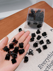 ZUOOU | Mini Black Hair Clip for Lob and Bangs Small