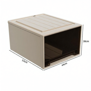 XUNHUAI | Large Teak Drawer Style Storage Box