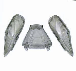 mika kaca lampu belakang beat New deluxe street LED smoke