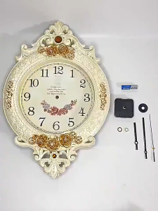 Mesin Jam Dinding DIY Replacement Silent Quartz Heart Needle - 5168-S Sangtai