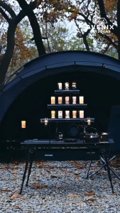 ShineTrip A511 05 Series  38 Light Frame – Rangka Lampu Aluminium Lipat Outdoor Camping Taktikal