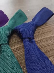 New Style Fashion Mens Tie Knit Solid Colourful Knitted Ties Necktie Normal Slim Classic Woven Gravatas Narrow Neckties Gifts