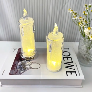 เทียนไหว้พระ เทียนปลอม LED โคมไฟเทียน ตกแต่งห้อง เทียนไหว้พระ ปลอดภัย Candle Lamp