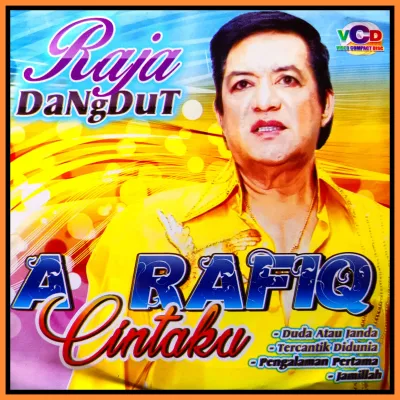 KASET VCD MUSIK BISA KARAOKE 20 LAGU DANGDUT A RAFIQ ALBUM PILIHAN TERVIRAL.