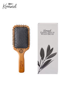 KRRAMEL | Wood Air Cushion Comb Curly Hair Suitable
