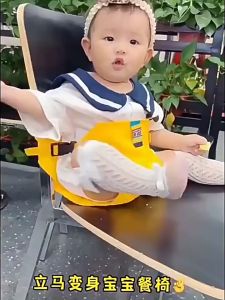 Harness Seat for High Chair Baby Feeding Safety Seat with Strap Toddler Booster High Chair Belt Portable Dining Seat Strap for Baby Feeding Travel Home Restaurant Shopping baby travel essentials