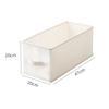 Clothes Storage Basket Thickened Fabric Clothing Storage Box Drawer Style Wardrobe Foldable Underwear Organizer Box For Home