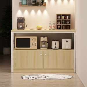 Living Room Floor Standing Integrated Wall-Mounted Storage Cabinet Simple Tea Water Cabinet Home Use Cabinet Storage Cabinet
