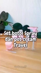 HQ Mini Travel Pack Set Botol Mini Set 7in1 Organizer Tempat Sabun Cair Shampo Lotion Refill Bottle Travel