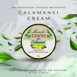SCCS~Buy 1 Take 4 5pcs Miracle Tawas W/ Calamansi Antiperspirant Intense Whitening Cream Just 1 Week