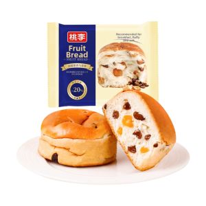 taoli | Upgraded Tear-able Soft Bread with Dried Fruits for Snacks and Breakfast