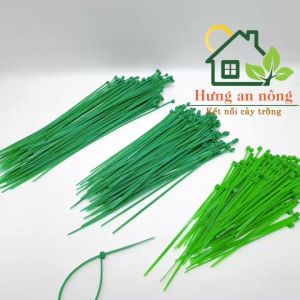 Bản 2mm - Combo 5 dây rút nhựa mỏng dùng buộc cô định gia dụng làm vườn... szie 10cm 15cm20cm