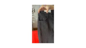 GIRLSHUB 【Ready Stock】Loose Slim Jeans Womens High Waist Straight Cropped Pants Long Jeans Pants开叉牛仔裤高腰显瘦分叉小个子微喇叭裤子