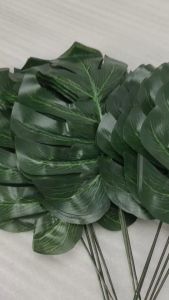 1 PCS DAUN MONSTERA KIPAS UK L ARTIFICIAL - TANAMAN HIAS UNIK & MURAH