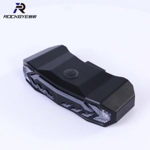 Wireless Bicycle Alarm Rear Tail Light With Turn Signal IP65 Waterproof USB Charging Bike Brake Sensor Taillight With Bracket