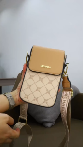 MICHAELA Checkered Elongated Sling Bag: A Stylish & Practical Choice