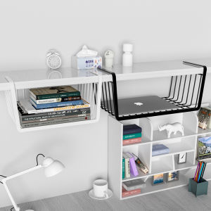 Giá Để Đồ Treo Tường Bằng Kim Loại Đa Năng Cho Tủ Sách Và Đồ Chơi Trẻ Em Giá Để Đồ Dưới Bàn Làm Việc Thiết Bị Sắp Xếp Sách