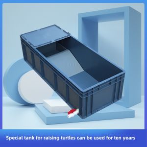 Extra Large Plastic Turtle Tank Rectangular Breeding Box for Tortoise Storage Organizer Outdoor Indoor Home Garden Supply